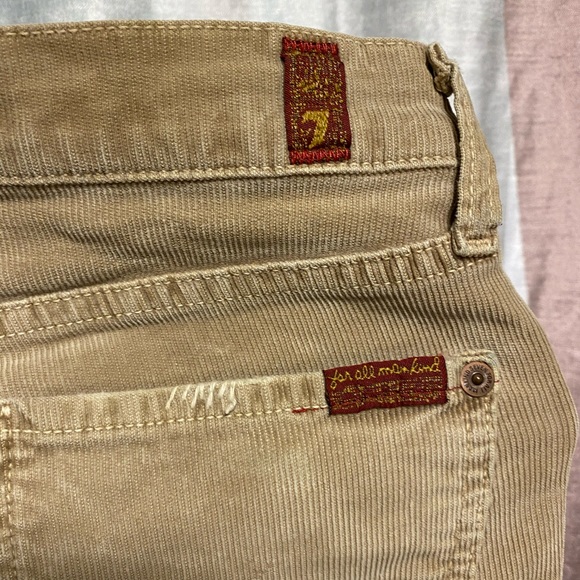 7 For All Mankind Great China Wall Corduroy Jeans - Picture 4 of 5